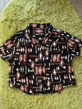 Funky button down shirt